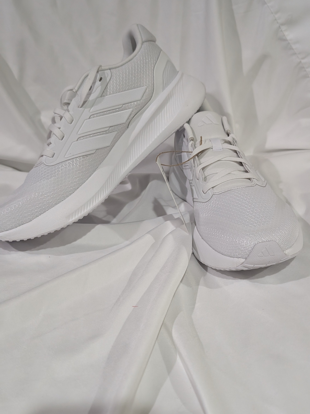 Adidas Men's Runfalcon All-White Running Sneakers